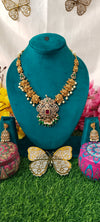 New Trendy Model of Nakshi Necklace set