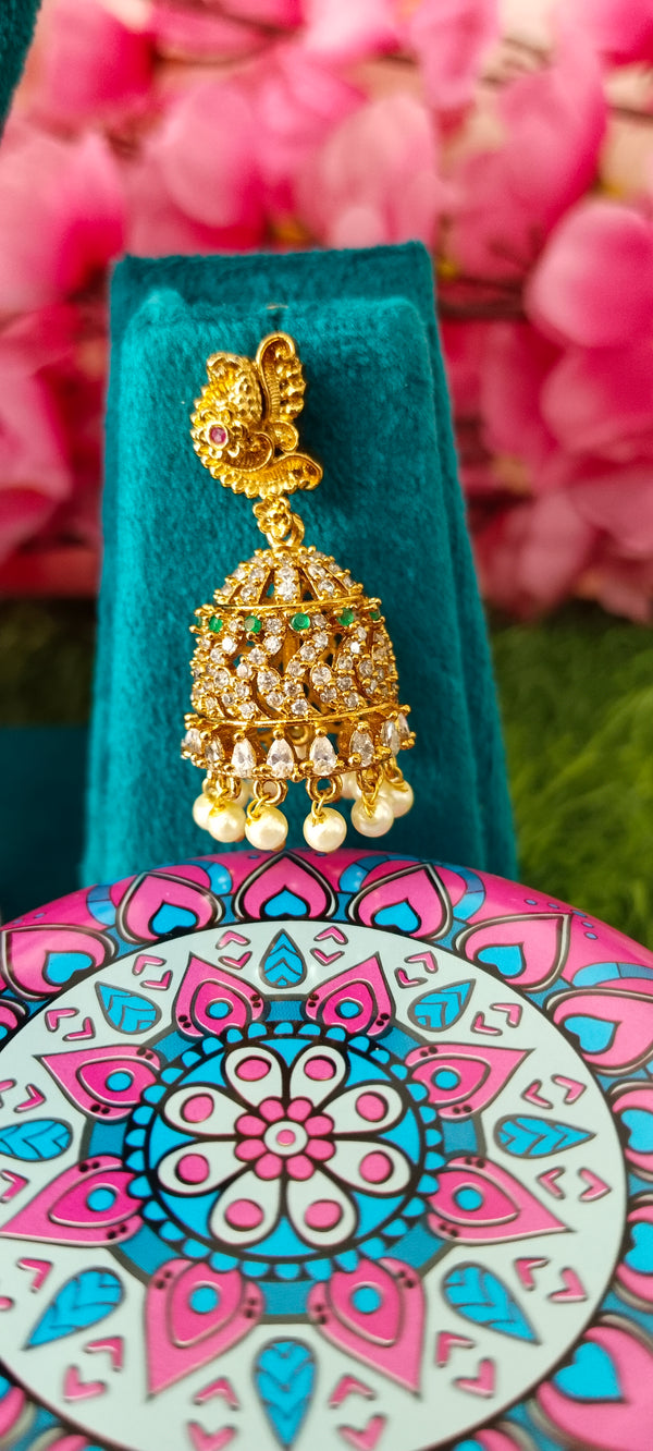 New Trendy Model of Nakshi Necklace set