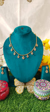 new trendy kundan design necklace