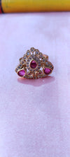 One Gram Gold Adjustable Finger Ring