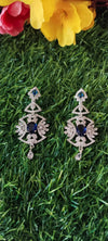 elegance and prestige A.D silver earrings