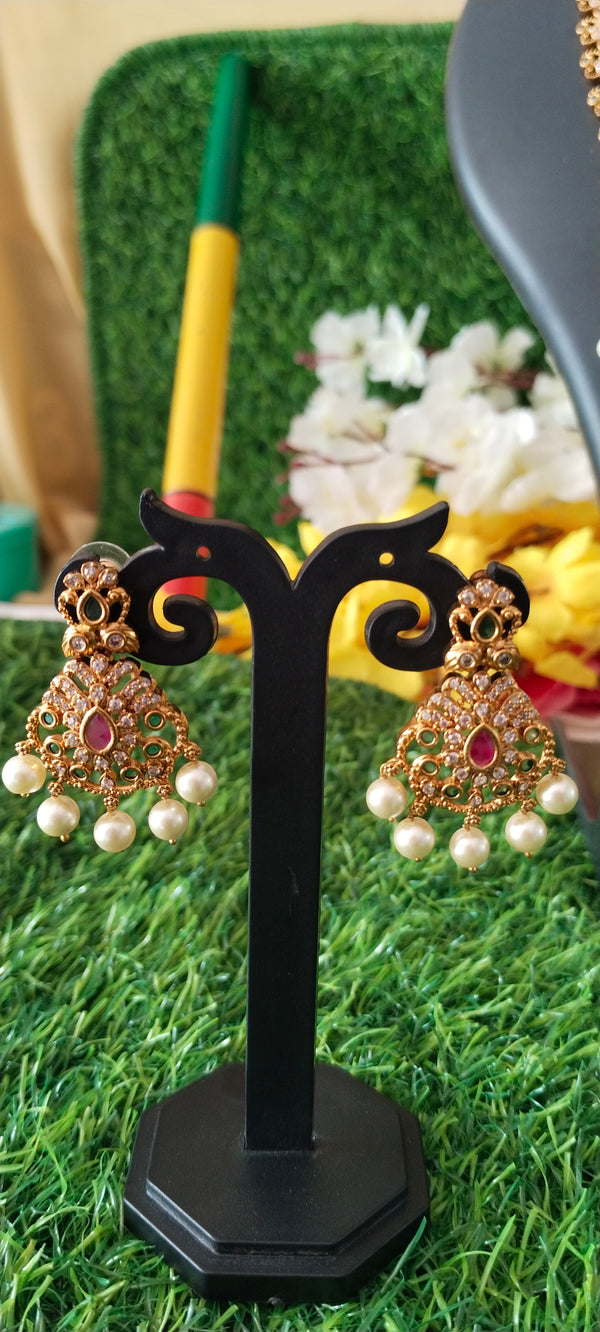 Women's Traditional Bridal Jewelry Set Multi‑Layer Combo