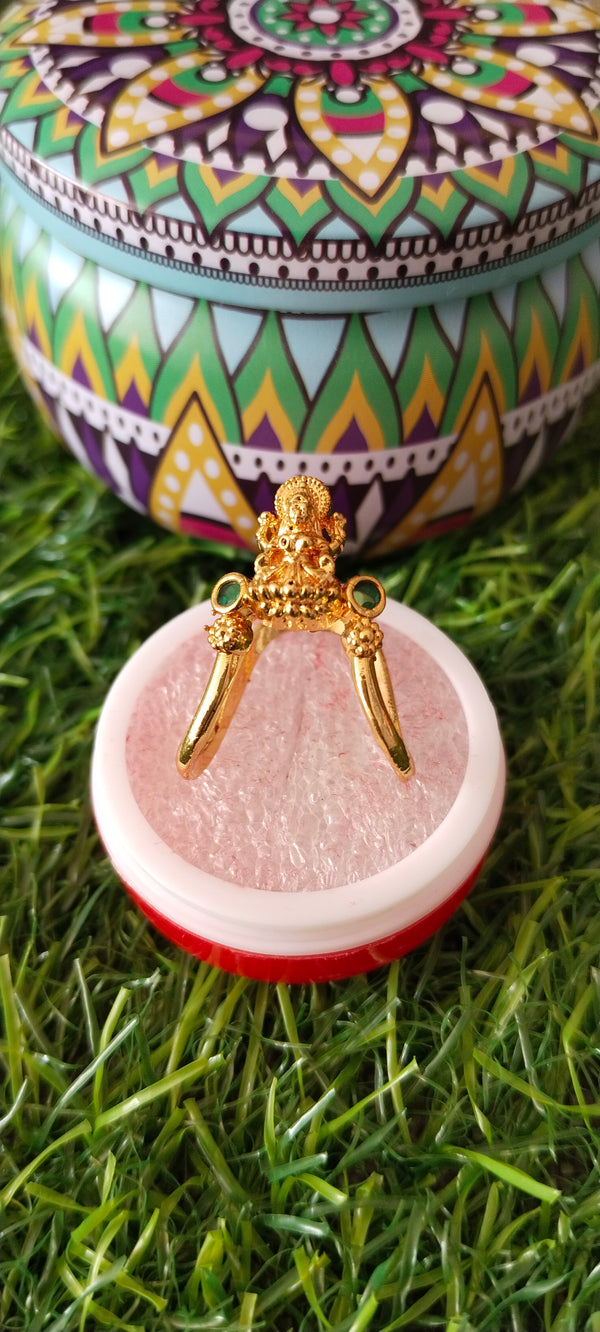 Traditional Venky design inspired by heritage jewelry ring