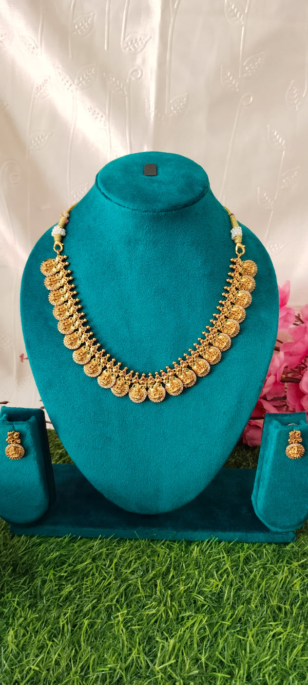 Trendy Shubh Lakshmi design of necklace
