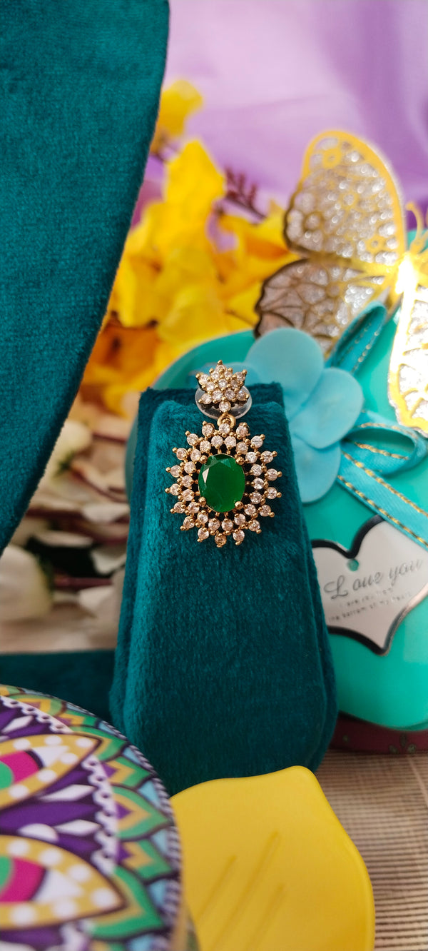 dazzling CZ stone choker featuring brilliantly cut stones for a sparkling, elegant look