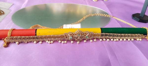 Royal One Gram Gold Hip Belt – Festive & Wedding Collection