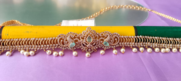 Royal One Gram Gold Hip Belt – Festive & Wedding Collection