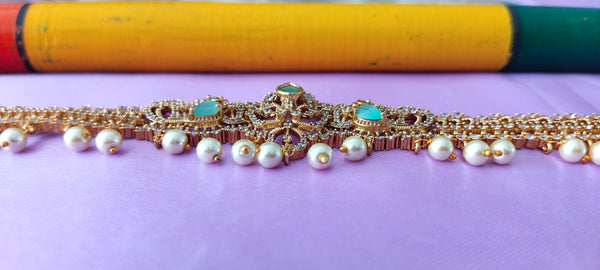 Royal One Gram Gold Hip Belt – Festive & Wedding Collection