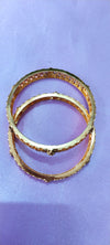 Divine Lakshmi Devi Temple Bangles – Premium Gold Plating