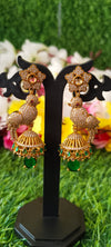beauty and colors of nature Fashion Parrot Earrings