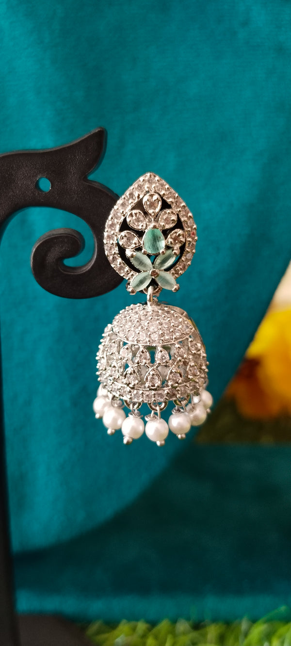 A.D silver earring charm to every outfit