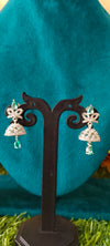 sparkle and comfort sea green earring